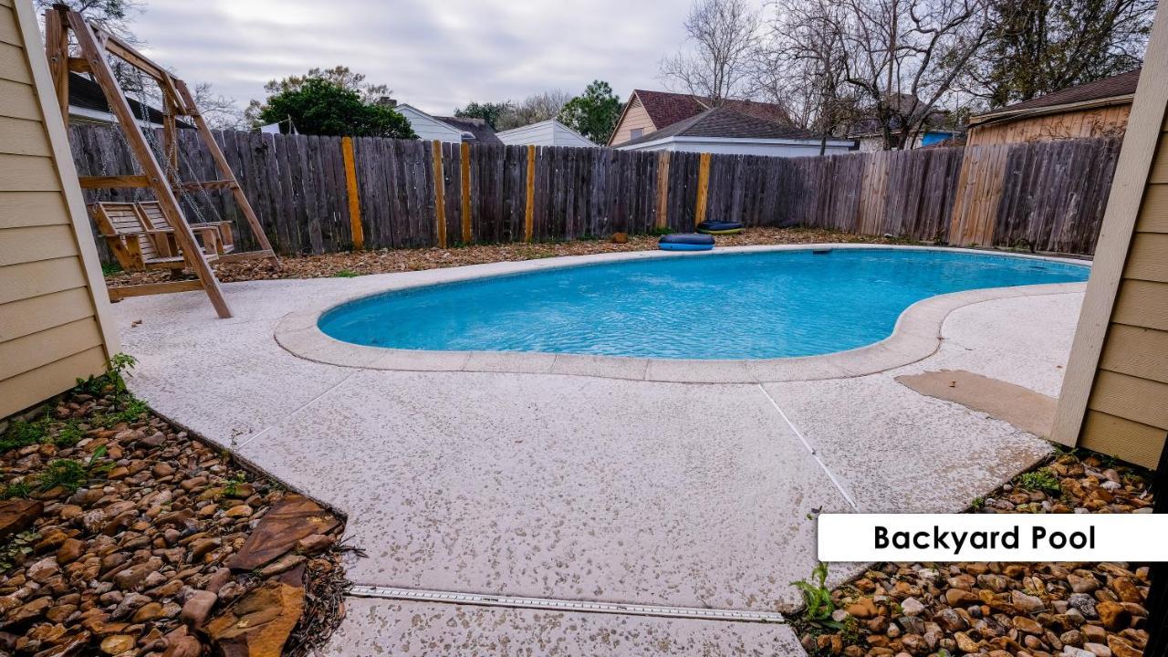 Villa Pool House, 20 Minutes From Dt 4Bdr For 10 Guests - Winkleman Houston Exterior foto